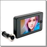 Видеоглазок с монитором iHome-GLAZ-B в виде обычного