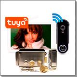 Комплект беспроводной домофон SkyNet 1100-Tuya (1+0+AX042)