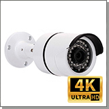 Уличная 4K (8MP) AHD (TVI, CVI) камера наблюдения KDM 018-AF8