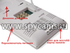 Wi-Fi AHD видеодомофон 7" высокого разрешения HDcom W-721-AHD-IP(7) - основные элементы монитора